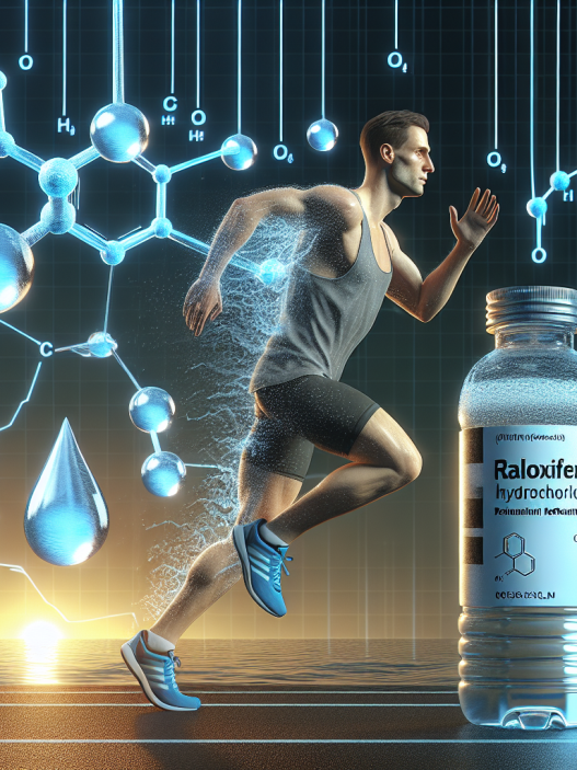 Risiko von Wasserretention bei der Verwendung von Raloxifenhydrochlorid im Sport.