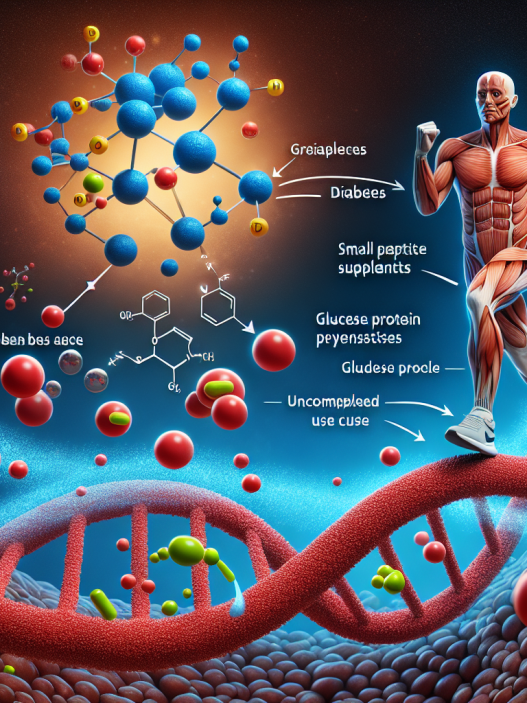 Die Auswirkungen von Peptidpräparaten auf die Muskelproteinsynthese bei Diabetes.