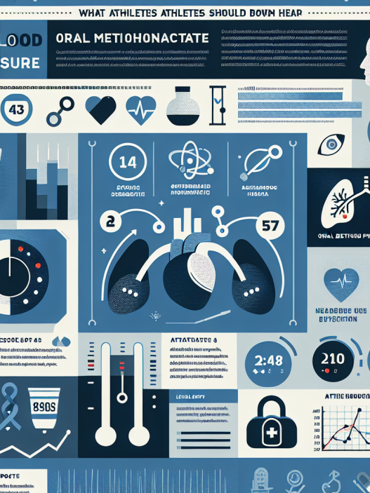 Kein Blutdruckanstieg durch Methanolonacetat oral: Was Sportler wissen sollten