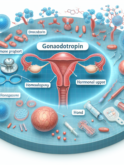 Unterstützung bei hormonellen Abstürzen durch Gonadotropin