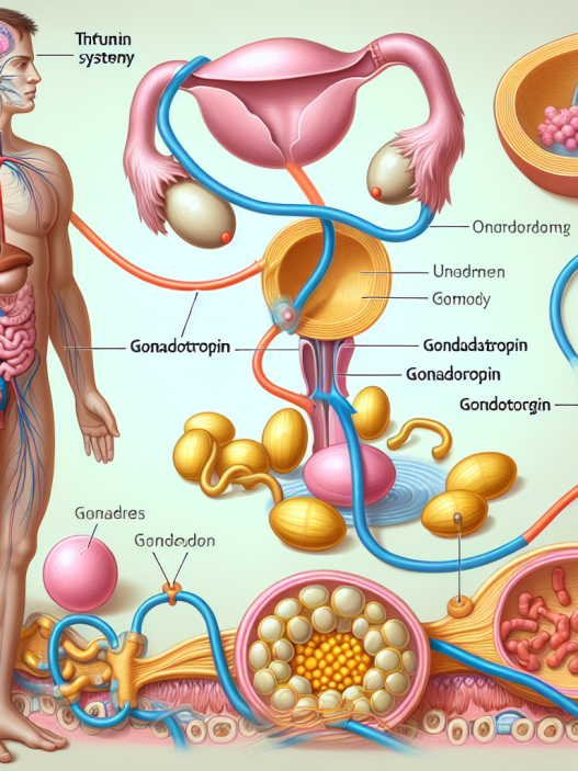 Unterstützung des endokrinen Systems durch Gonadotropin